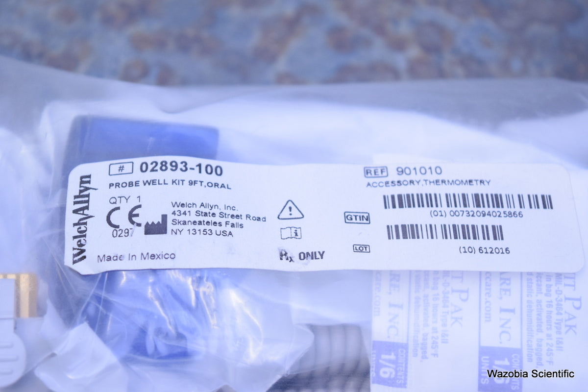 WELCH ALLYN INTEGRATED WALL SYSTEM 901027 SURE TEMP PLUS GS 777 WALL TRANSFORMER