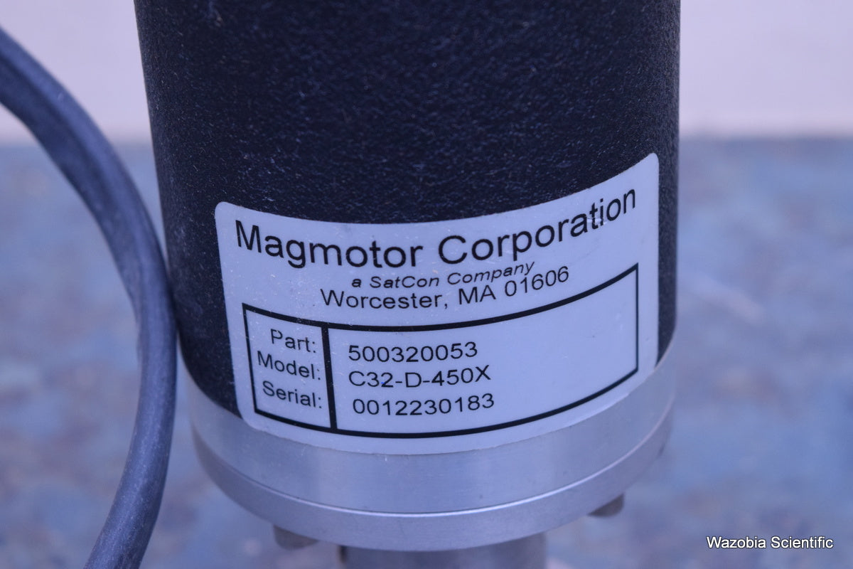 NEW BRUNSWICK SCIENTIFIC BIOREACTOR FERMENTER VESSEL MOTOR C32-D-450X 500320053