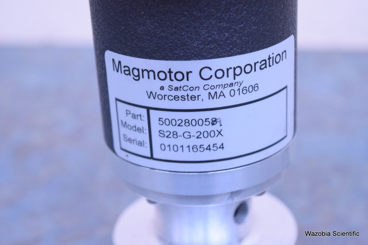 NEW BRUNSWICK SCIENTIFIC BIOREACTOR FERMENTER VESSEL MOTOR S28-G-200X 500280059