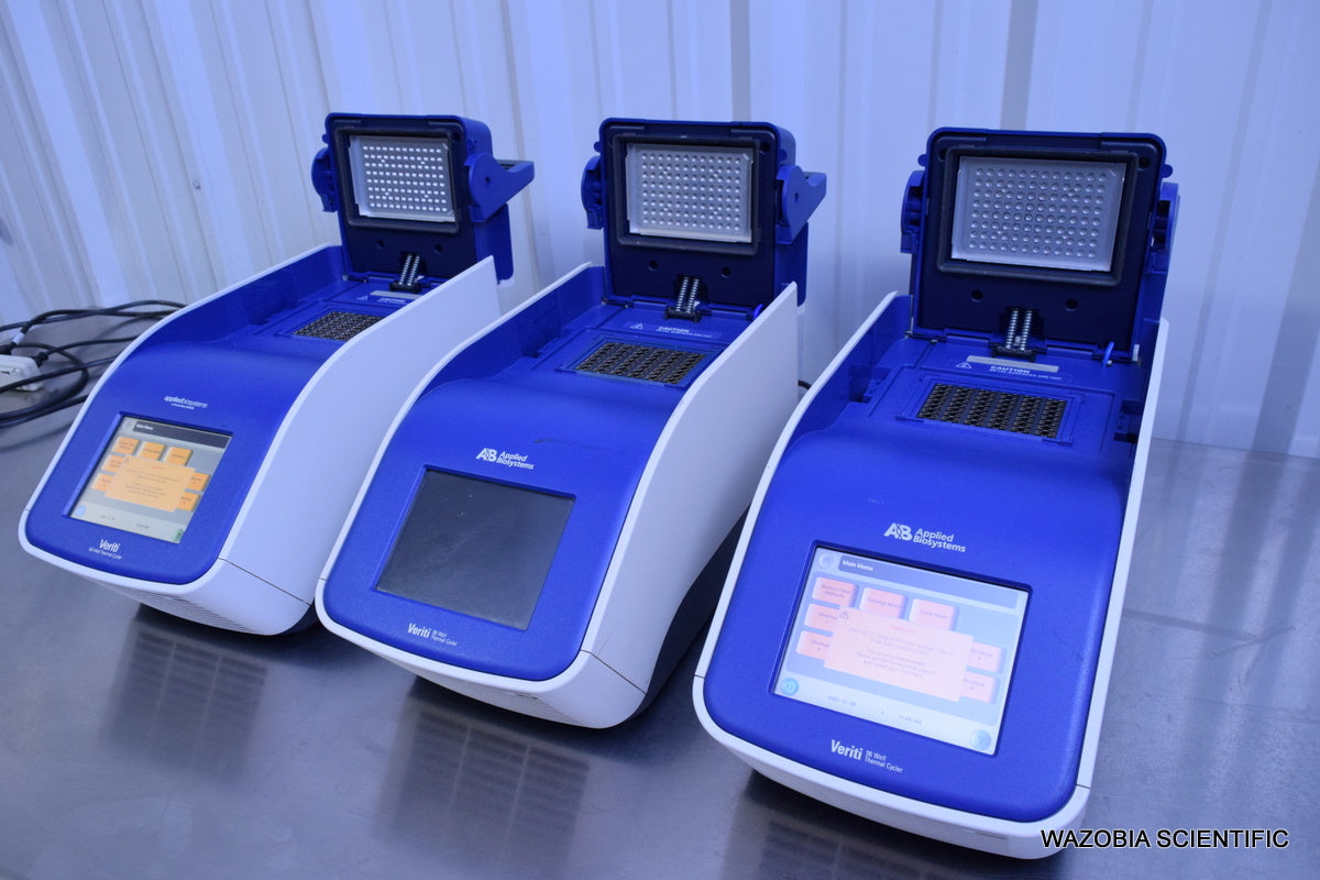 LOT OF 3 AB APPLIED BIOSYSTEMS 9902 VERTI 96 WELL THERMAL CYCLER PCR 4375786