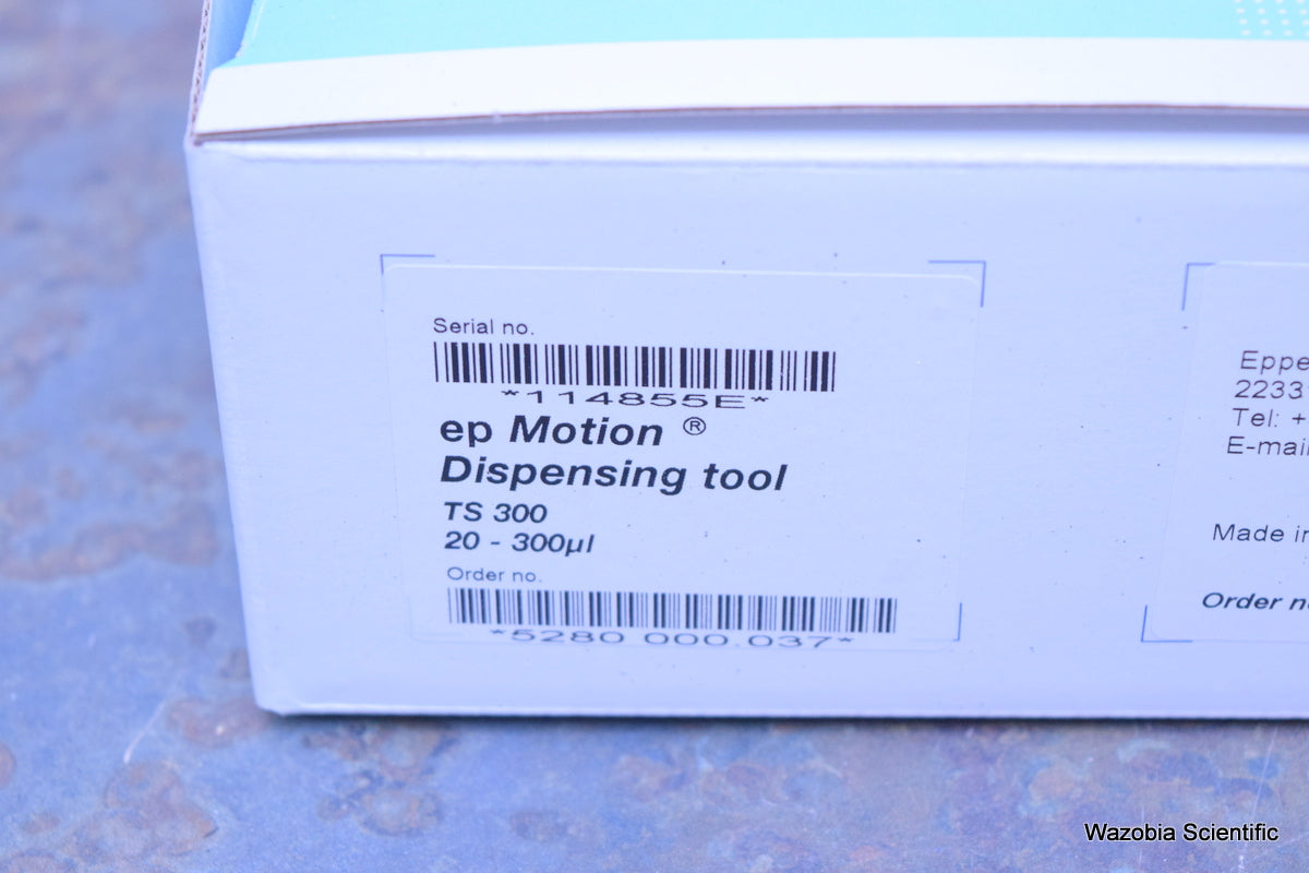 EPPENDORF EP MOTION DISPENSING TOOL TS 300 20-300 UL FOR LIQUID HANDLING STATION