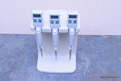 RAININ PIPETTES EDP3-PLUS 20-300UL 20-200 1-10 UL WITH E3 RAPID CHARGE STAND