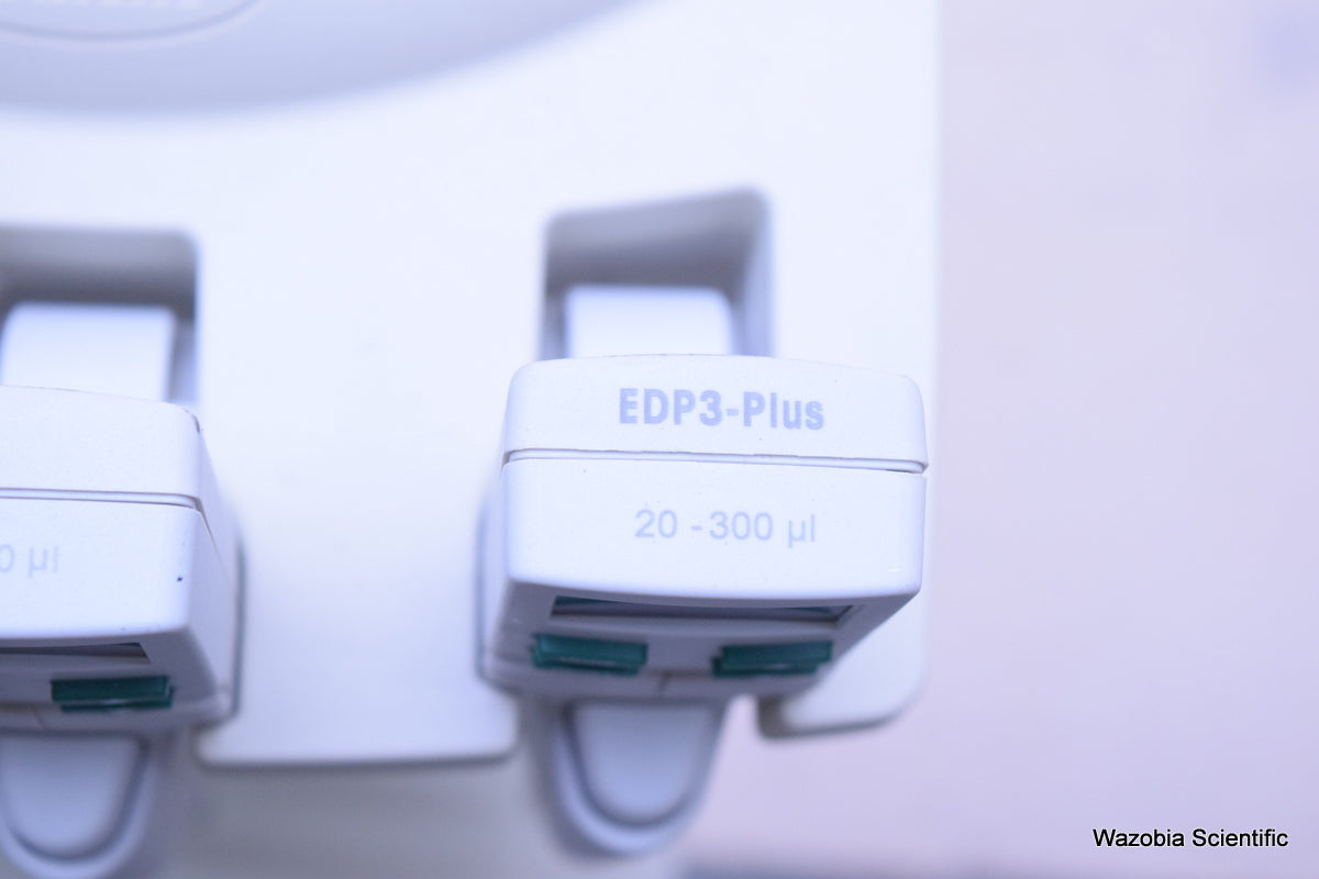 RAININ PIPETTES EDP3-PLUS 20-300UL 20-200 1-10 UL WITH E3 RAPID CHARGE STAND