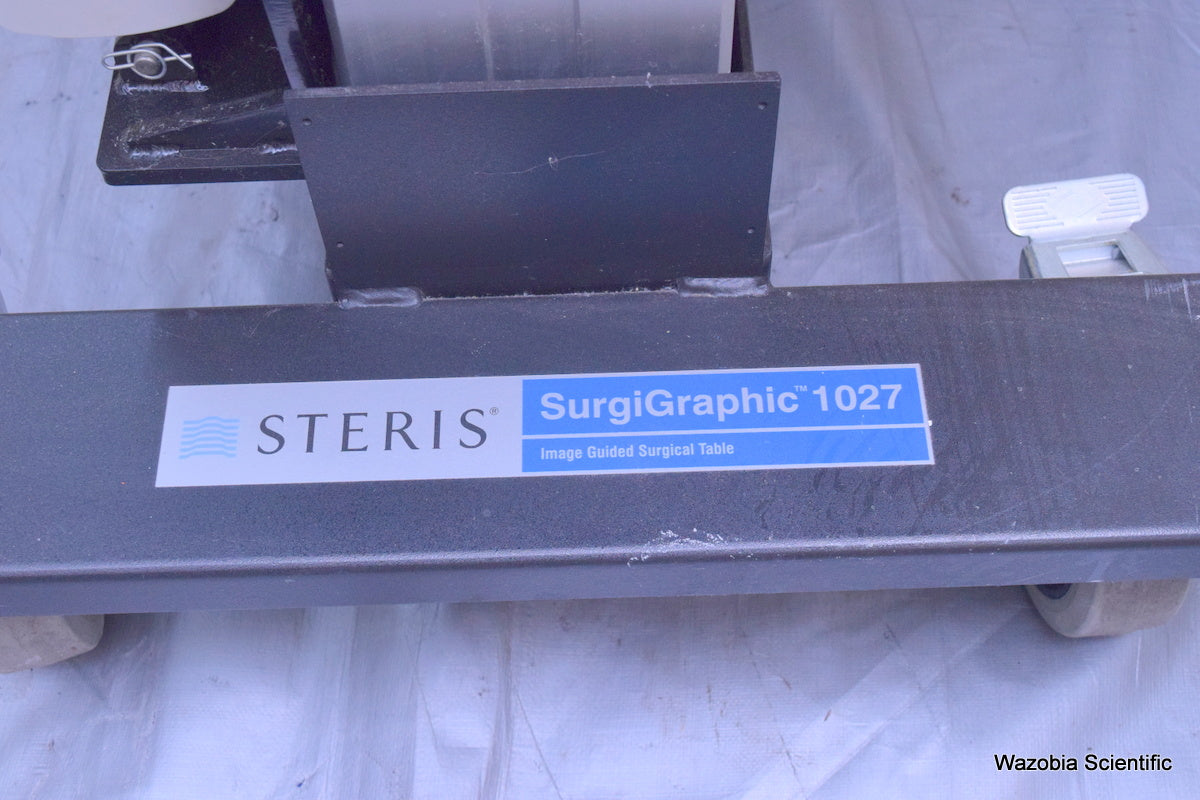 STERIS SURGIGRAPHIC 1027 IMAGE GUIDED SURGICAL TABLE