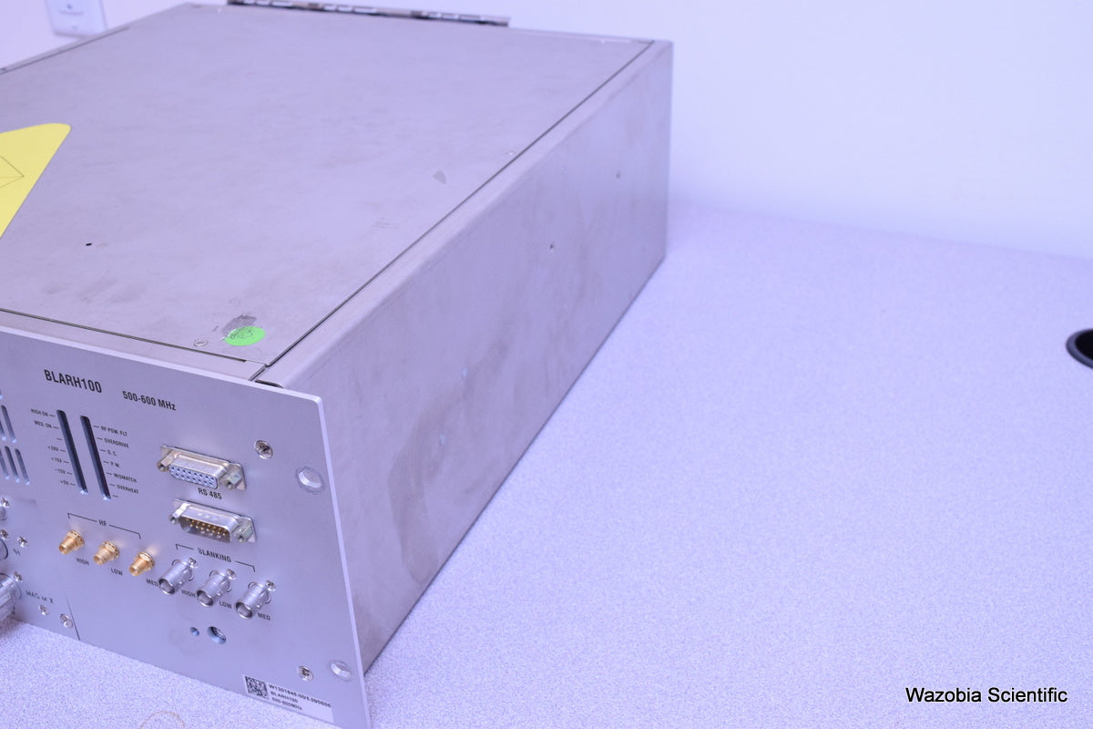 BRUKER NMR SPECTROMETER BLARH100 500-600 MHZ AMPLIFIER