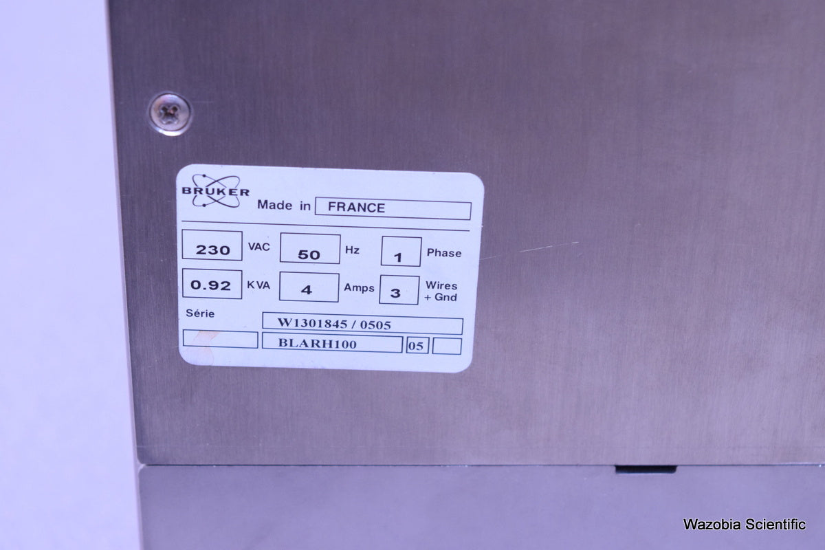 BRUKER NMR SPECTROMETER BLARH100 500-600 MHZ AMPLIFIER