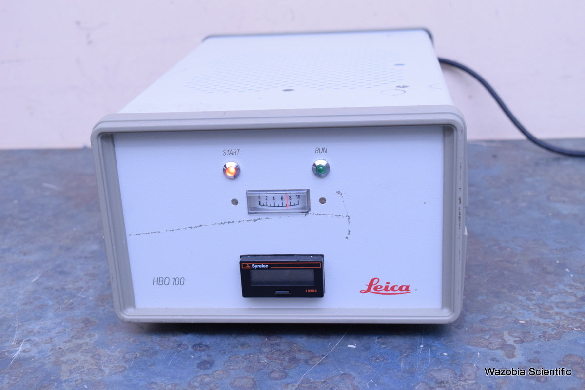 LEICA HBO 100 J0470ALH MERCURY LAMP DMLB FLUORESCENCE MICROSCOPE POWER SUPPLY