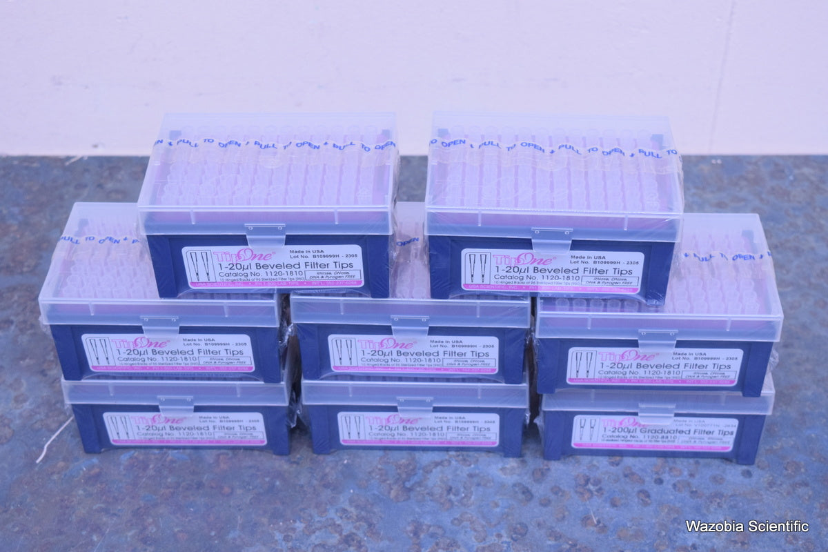 USA SCIENTIFIC TIP ONE 1-20 UL BEVELED FILTER TIPS 1120-1810