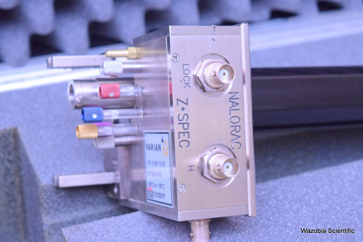 BRUKER NMR SPECTROMETER CYROPROBE VARIAN NL96110100 IDTG600-5PB -60 TO + 100C