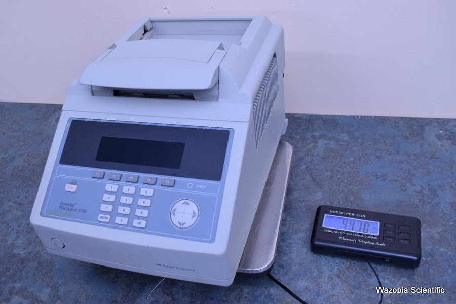 AB APPLIED BIOSYSTEMS  GENEAMP PCR SYSTEM 9700 WITH 96 WELL BLOCK N8050200