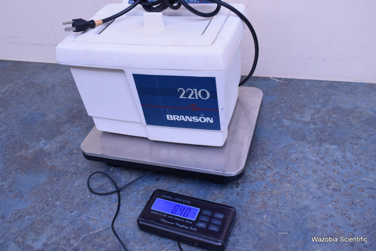 BRANSON 2210 BRANSONIC ULTRASONIC CLEANER 2210 R-MT