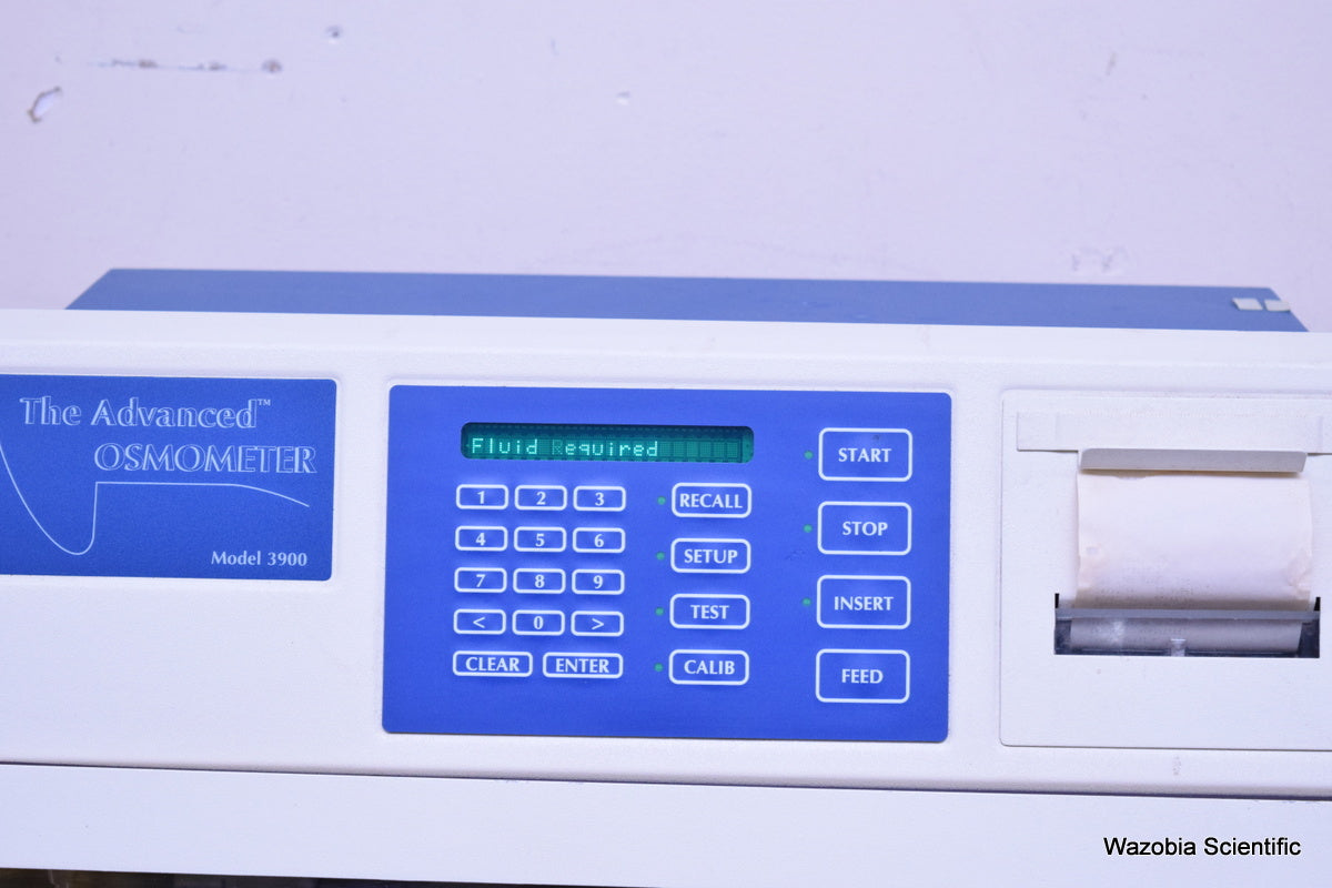 THE ADVANCED MULTI- SAMPLE OSMOMETER MODEL 3900