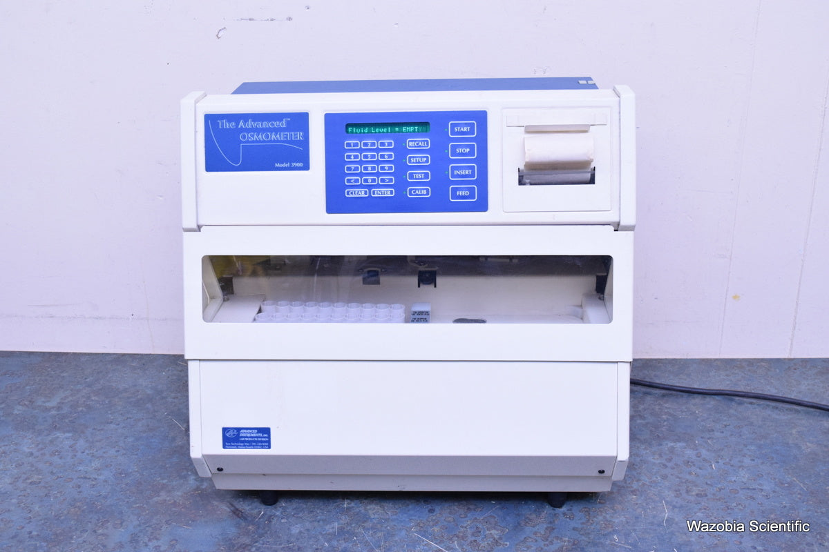 THE ADVANCED MULTI- SAMPLE OSMOMETER MODEL 3900