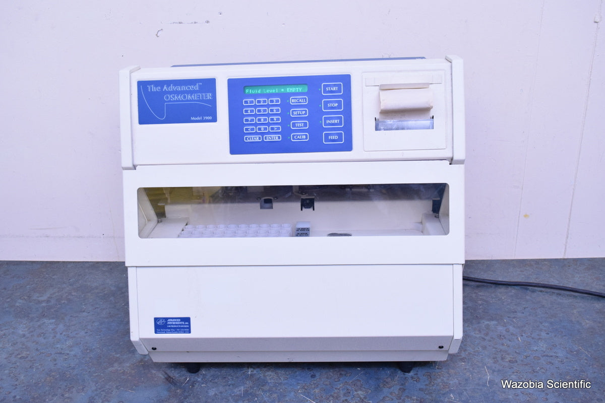 THE ADVANCED MULTI- SAMPLE OSMOMETER MODEL 3900