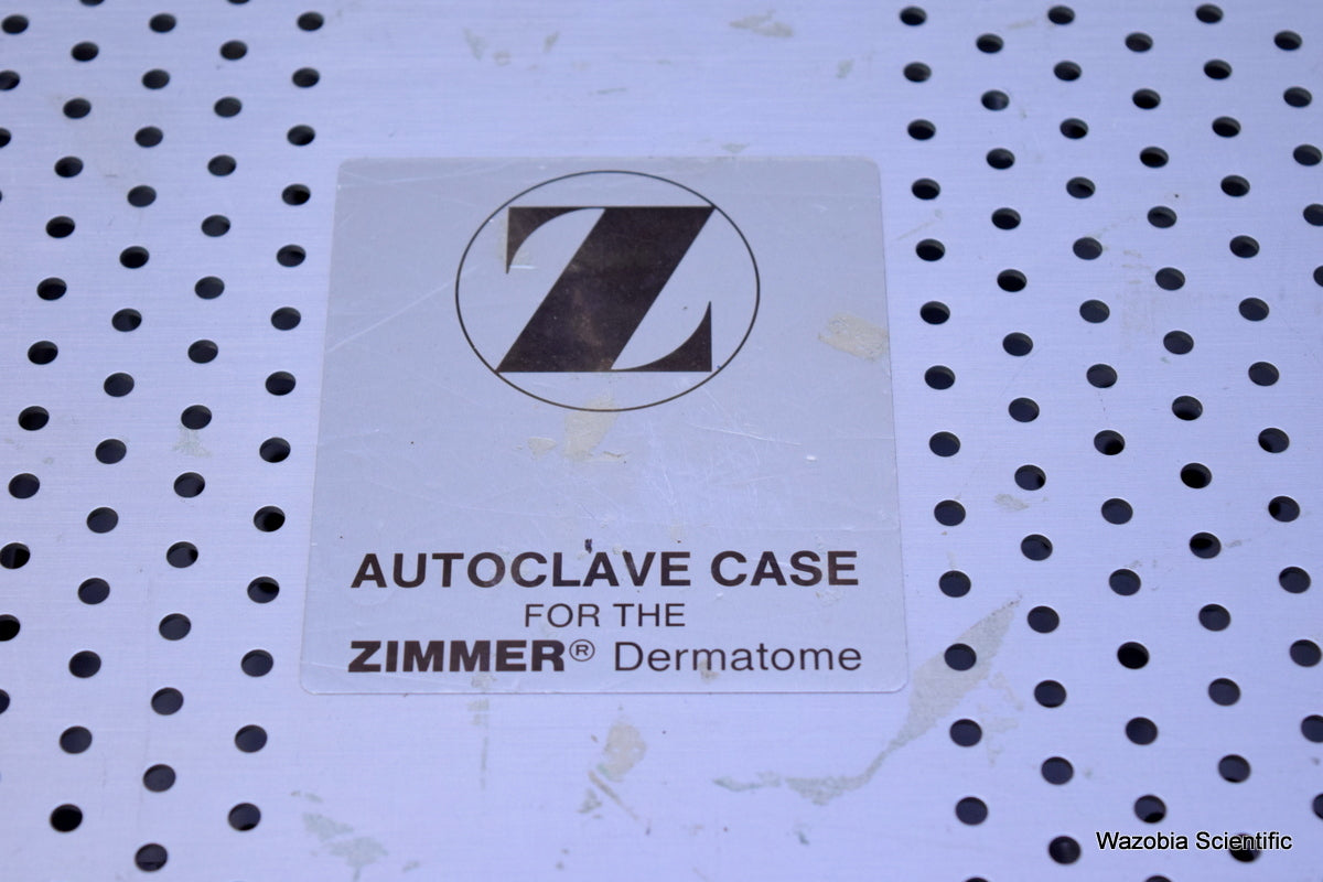 ZIMMER DERMATOME AUTOCLAVE CASE