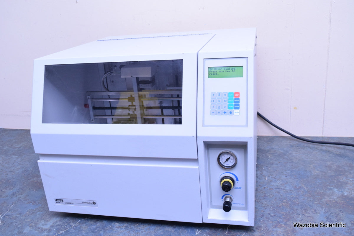 OI O.I ANALYTICAL 4552 PURGE AND TRAP WATER SOIL AUTOSAMPLER