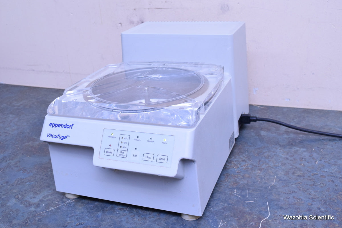 EPPENDORF VACUFUGE 5301 CONCENTRATOR CENTRIFUGE  WITH F 45-48-11 ROTOR