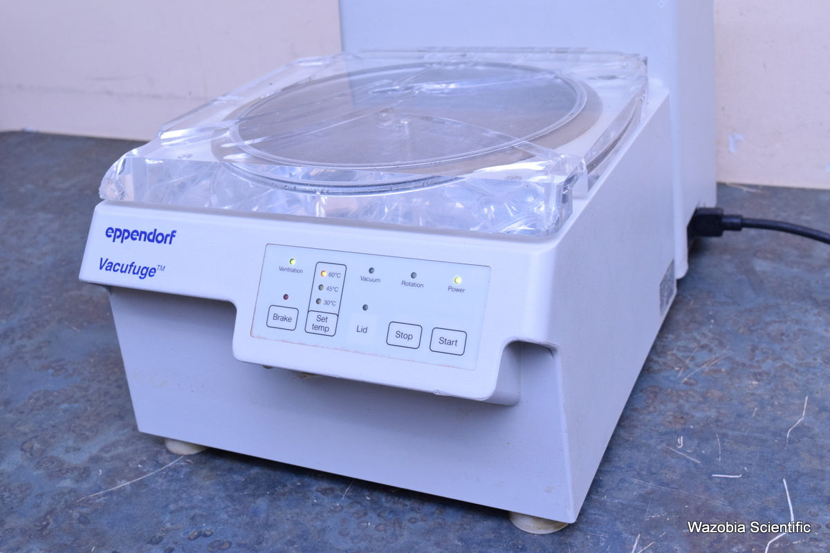 EPPENDORF VACUFUGE 5301 CONCENTRATOR CENTRIFUGE  WITH F 45-48-11 ROTOR