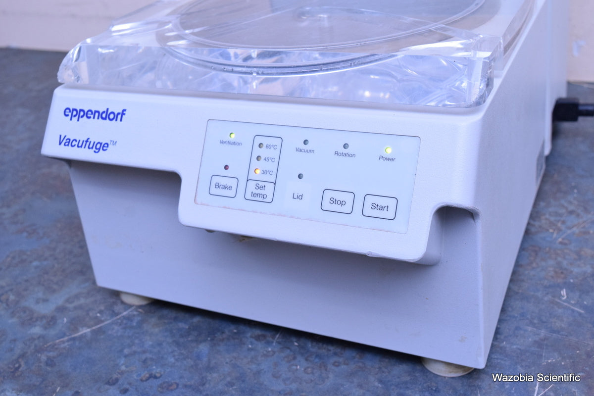 EPPENDORF VACUFUGE 5301 CONCENTRATOR CENTRIFUGE  WITH F 45-48-11 ROTOR