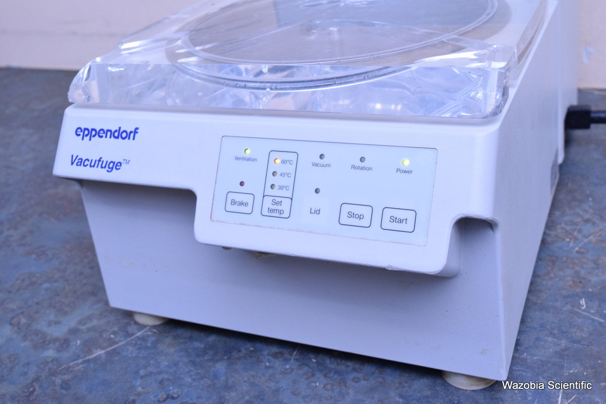 EPPENDORF VACUFUGE 5301 CONCENTRATOR CENTRIFUGE  WITH F 45-48-11 ROTOR