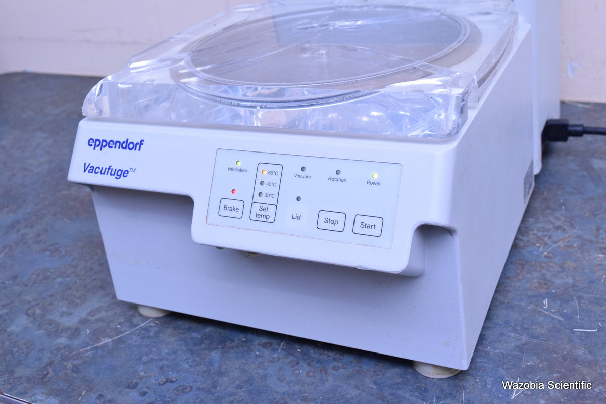 EPPENDORF VACUFUGE 5301 CONCENTRATOR CENTRIFUGE  WITH F 45-48-11 ROTOR