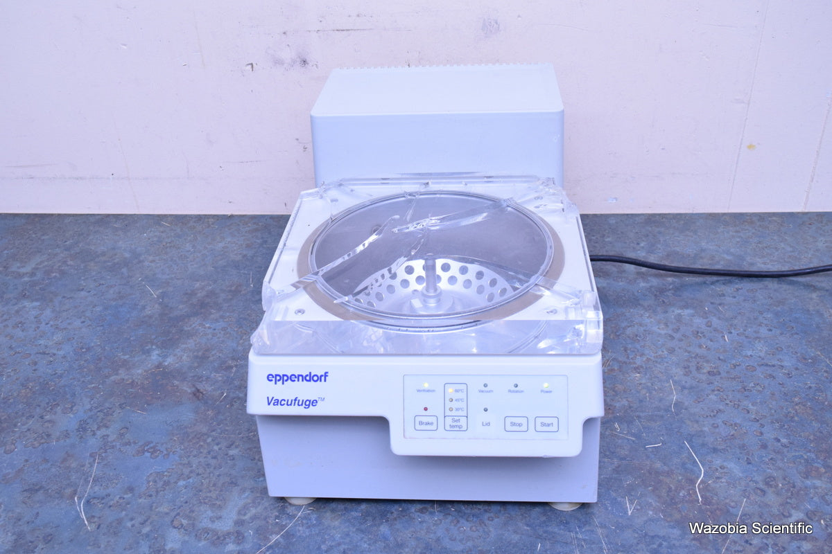 EPPENDORF VACUFUGE 5301 CONCENTRATOR CENTRIFUGE  WITH F 45-48-11 ROTOR