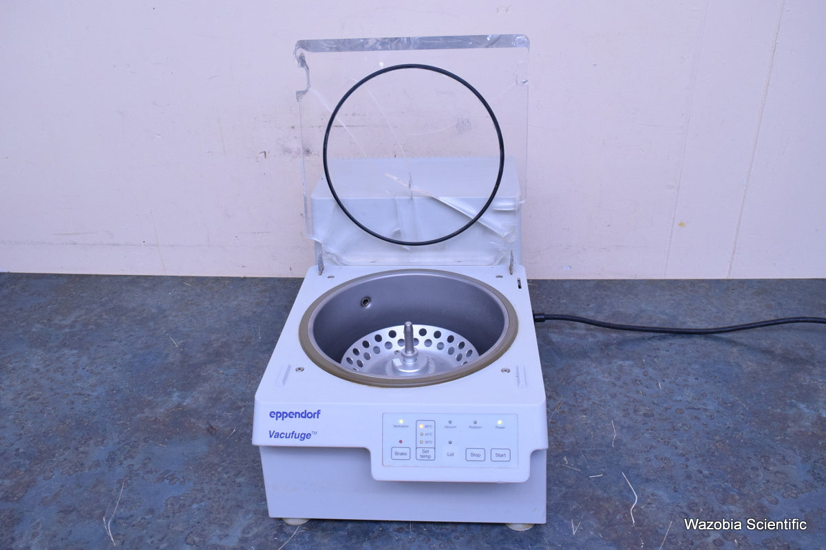 EPPENDORF VACUFUGE 5301 CONCENTRATOR CENTRIFUGE  WITH F 45-48-11 ROTOR