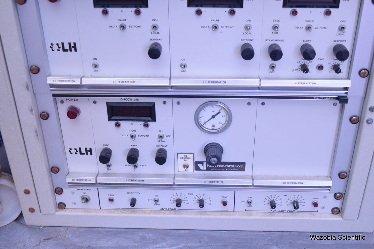 LH FERMENTATION 2000 SERIES II SYSTEM C-2037-85 WSR/INSTT FERMENTOR