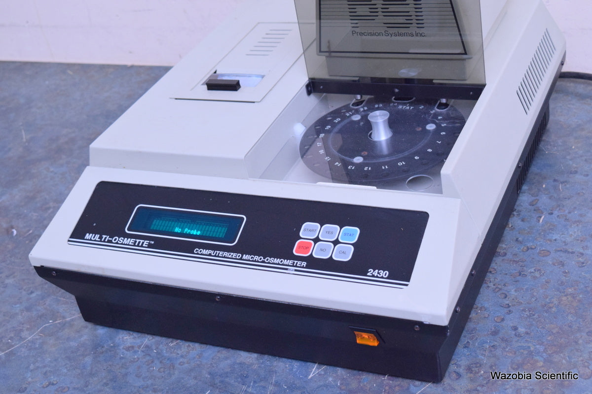PSI PRECISION SYSTEMS MULTI-OSMETTE COMPUTERIZED MICRO SAMPLING OSMOMETER 2430