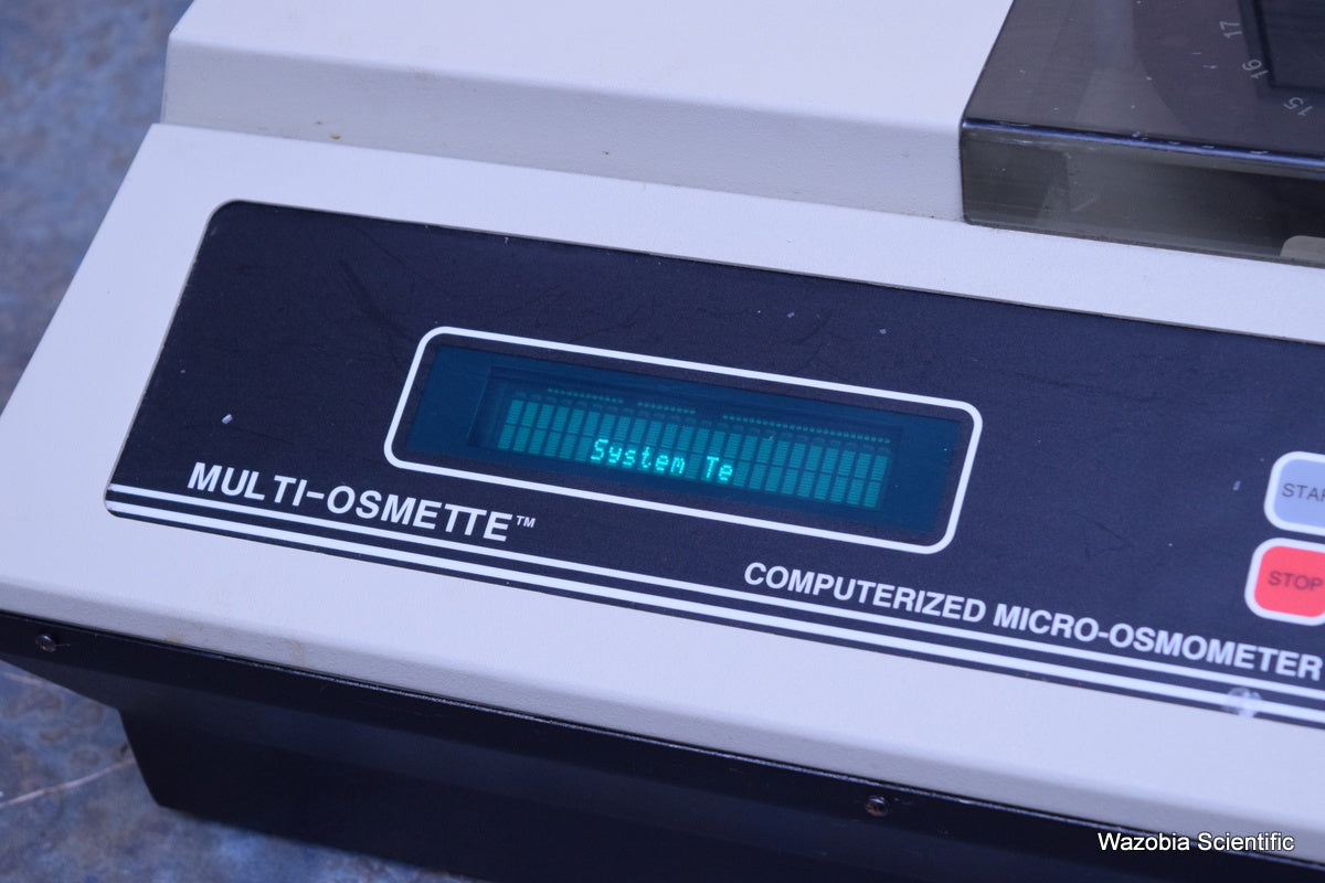 PSI PRECISION SYSTEMS MULTI-OSMETTE COMPUTERIZED MICRO SAMPLING OSMOMETER 2430
