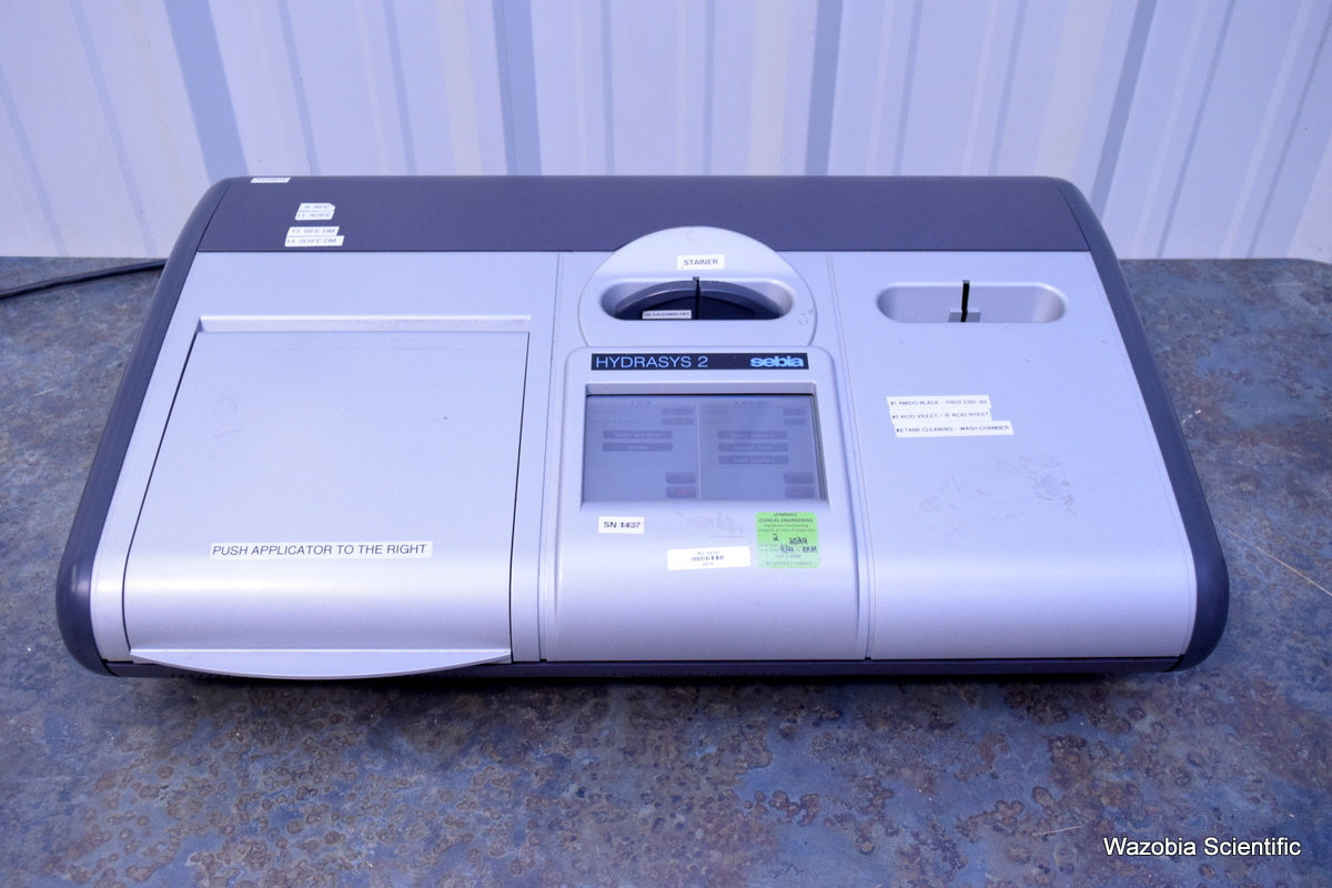 SEBIA HYDRASYS 2 ELECTROPHORESIS SYSTEM