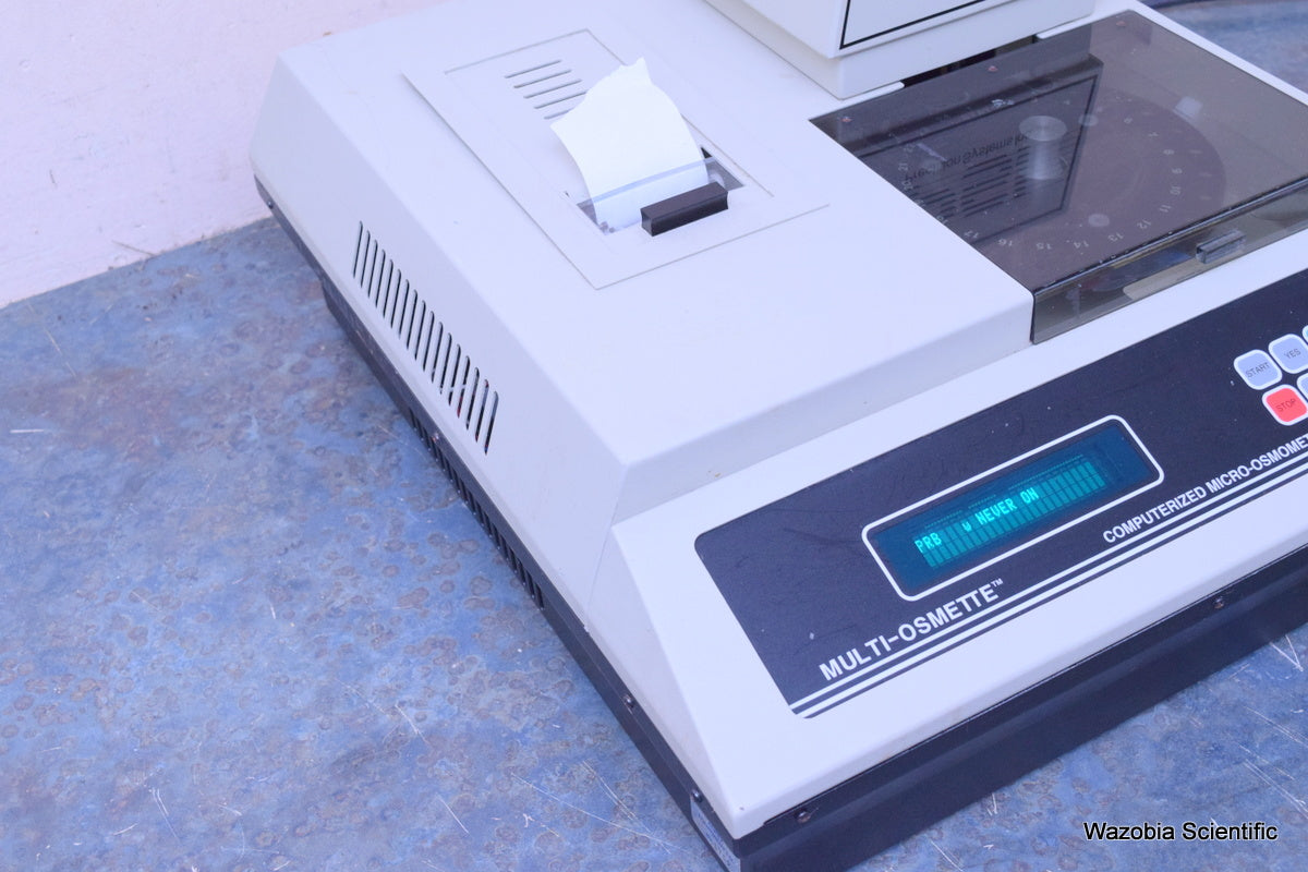 PSI PRECISION SYSTEMS MULTI-OSMETTE COMPUTERIZED MICRO SAMPLING OSMOMETER 2430
