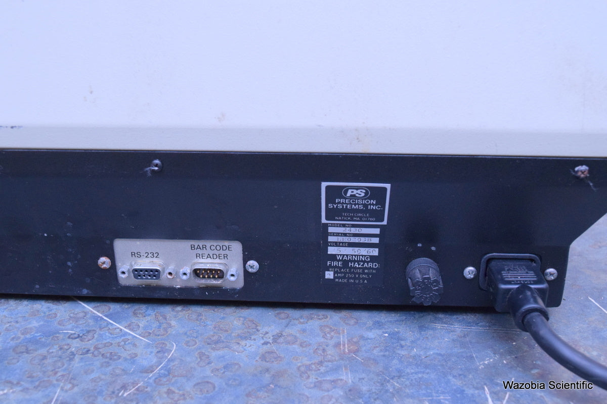 PSI PRECISION SYSTEMS MULTI-OSMETTE COMPUTERIZED MICRO SAMPLING OSMOMETER 2430