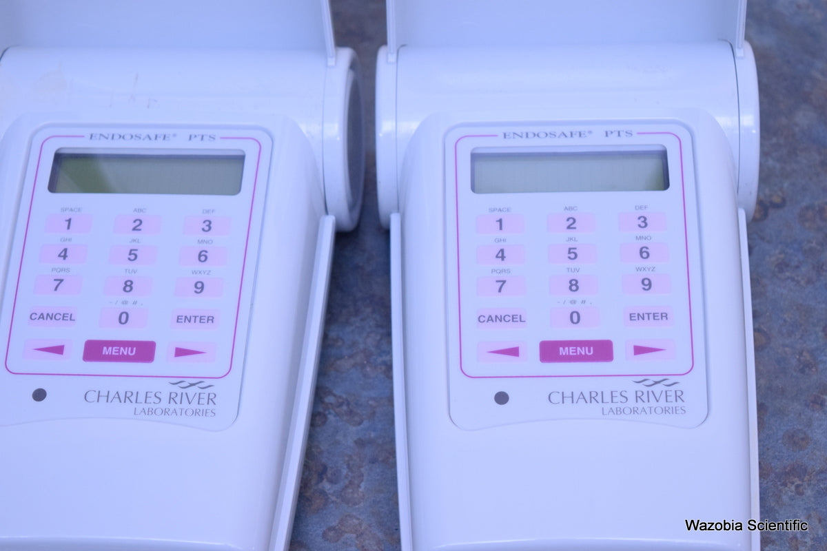 4 CHARLES RIVER LABORATORIES ENDOSAFE PTS PORTABLE TEST SYSTEM READER ENDOTOXIN