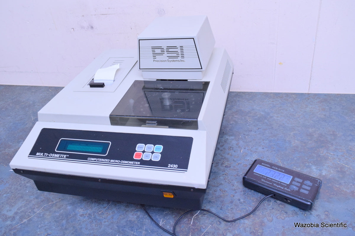 PSI PRECISION SYSTEMS MULTI-OSMETTE COMPUTERIZED MICRO SAMPLING OSMOMETER 2430