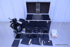 OMEGA VIEW TOYO 45F MEDIUM FORMAT CAMERA SYMMAR-S 5.6/135 SUPER-ANGULON 8/90 LEN