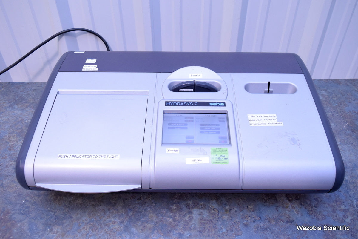 SEBIA HYDRASYS 2 ELECTROPHORESIS SYSTEM