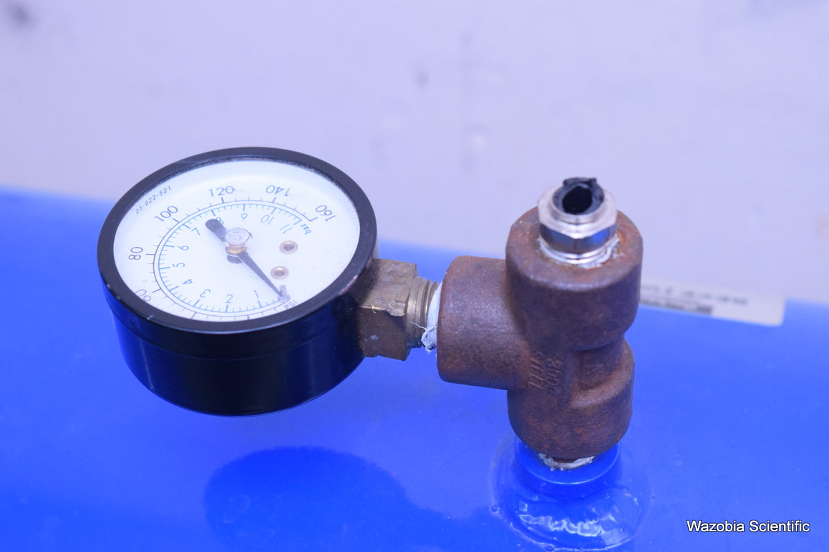 PARKER BALSTON ANALYTICAL GAS SYSTEMS RECEIVER TANK 72-012 125 PSIG