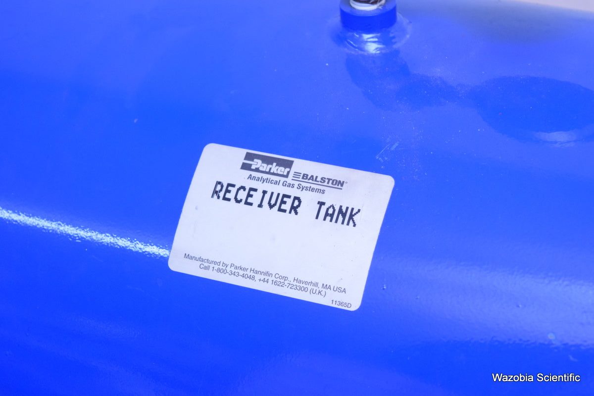 PARKER BALSTON ANALYTICAL GAS SYSTEMS RECEIVER TANK 72-012 125 PSIG