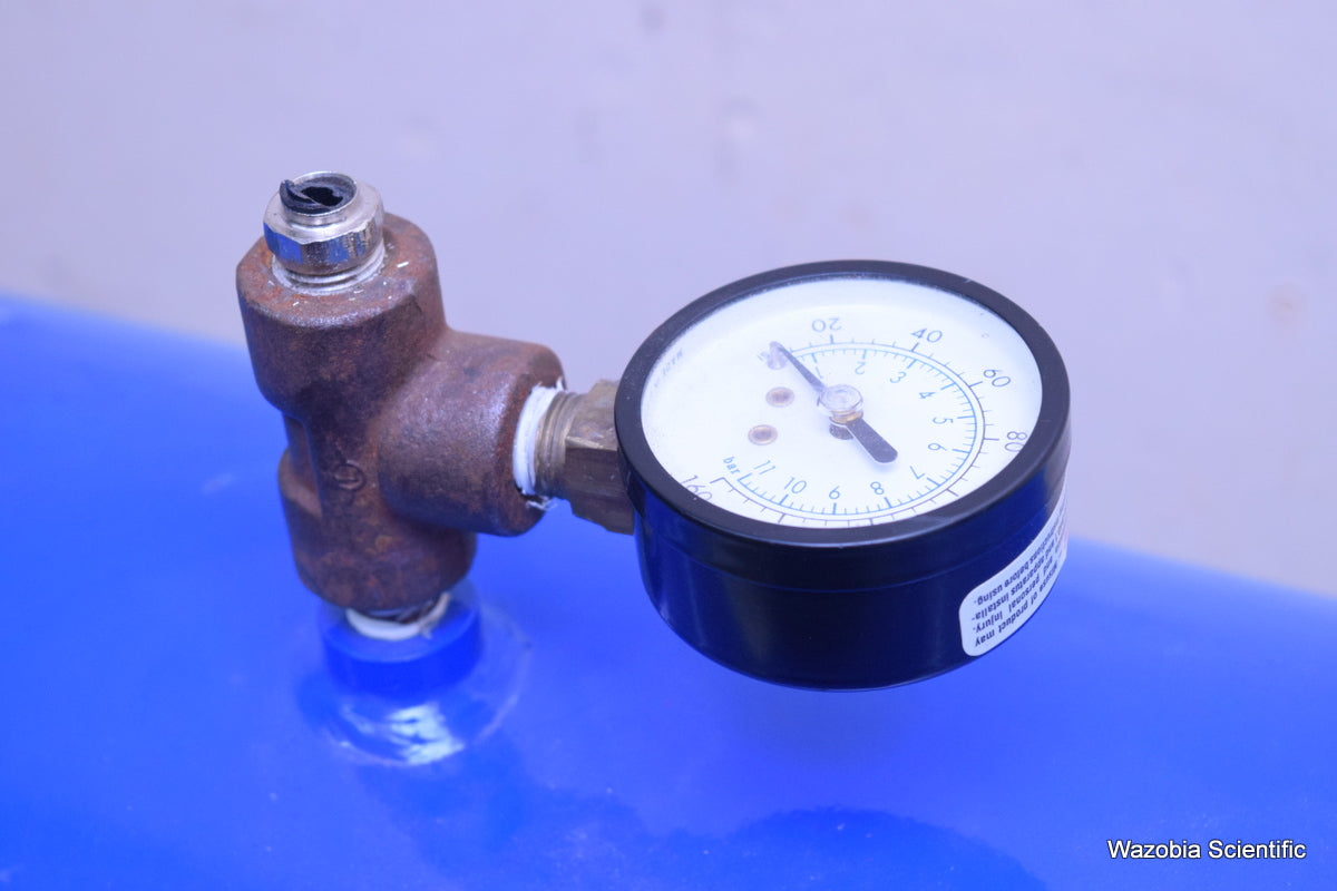 PARKER BALSTON ANALYTICAL GAS SYSTEMS RECEIVER TANK 72-012 125 PSIG