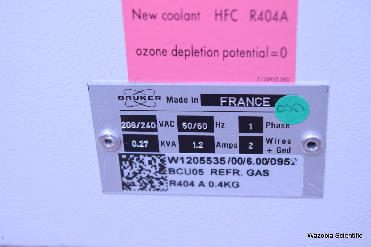 BRUKER DIGITAL NMR AVANCE 600 CONSOLE BVT 3000 BLAX500 BLAXH300/50 BLAX300