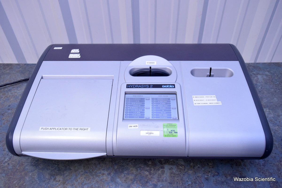 SEBIA HYDRASYS 2 ELECTROPHORESIS SYSTEM