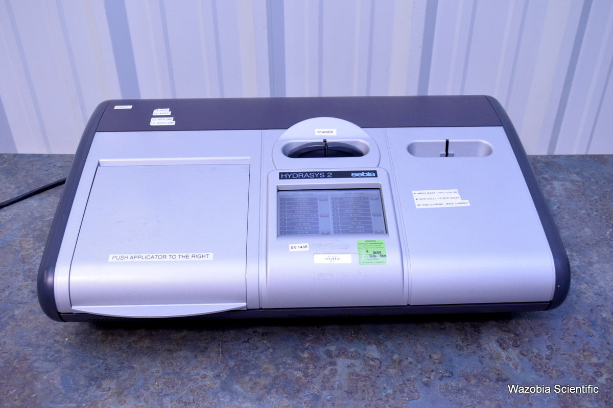 SEBIA HYDRASYS 2 ELECTROPHORESIS SYSTEM