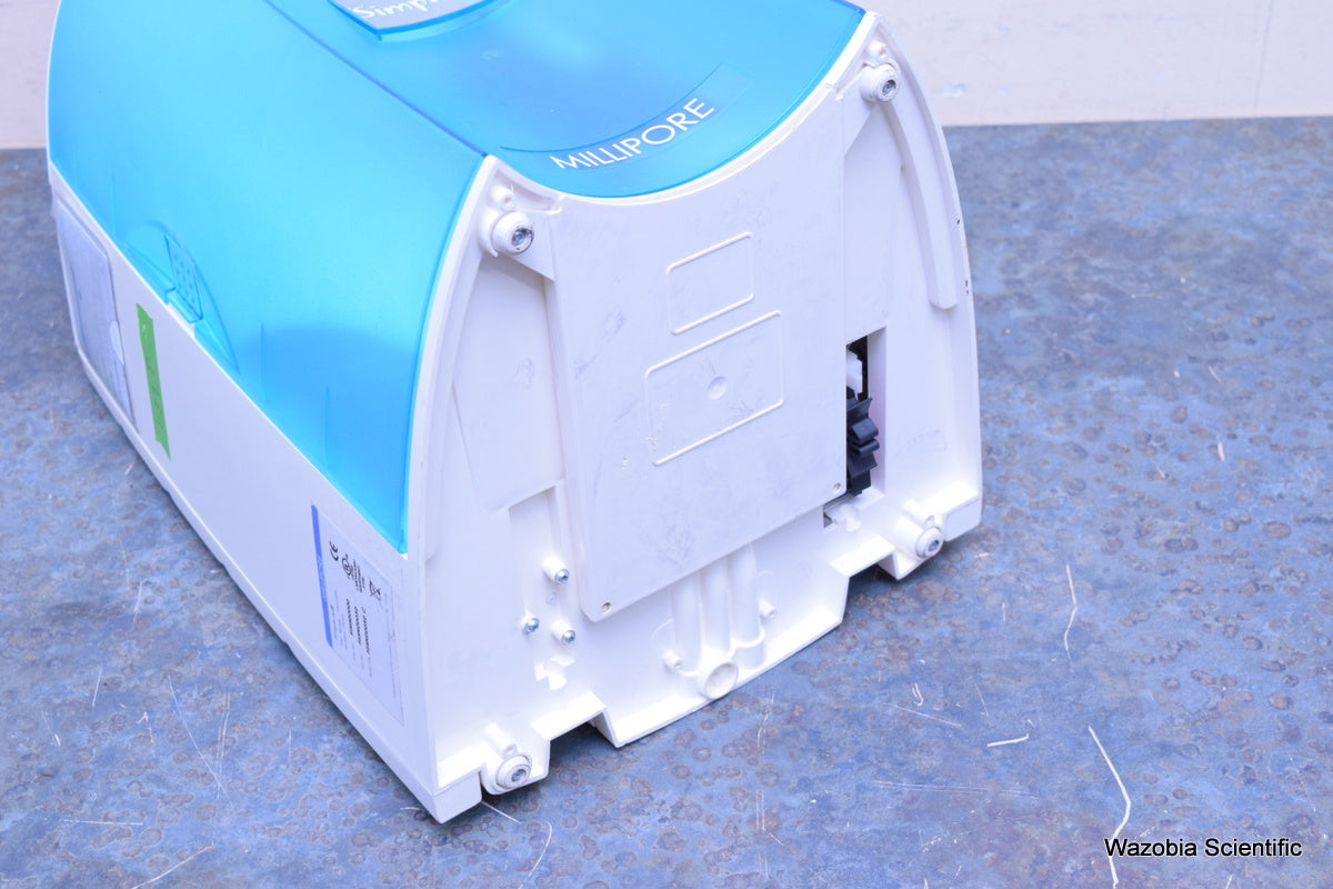 MILLIPORE SIMPLICITY ULTRAPURE WATER PURIFICATION SYSTEM SIMS 00000