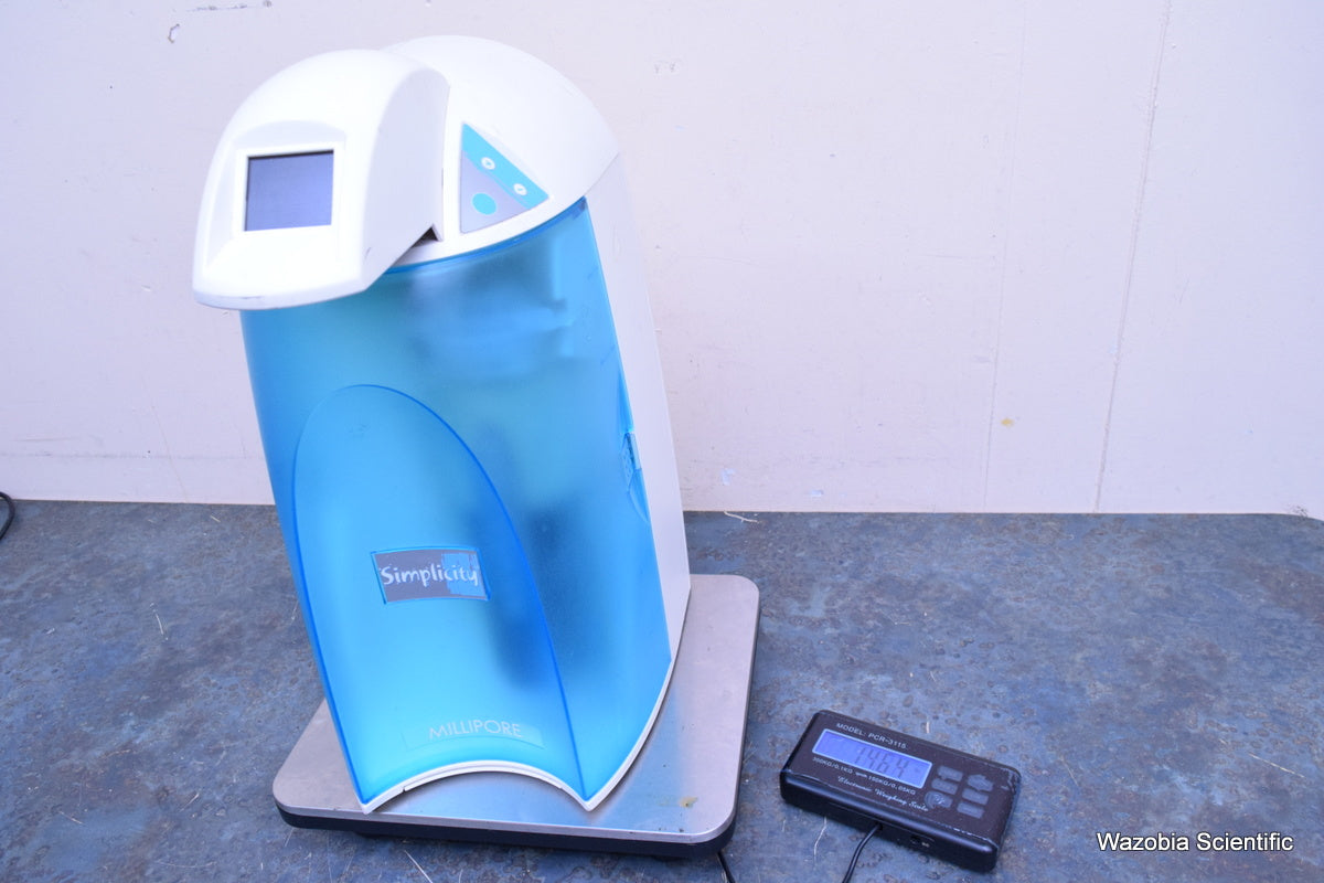 MILLIPORE SIMPLICITY ULTRAPURE WATER PURIFICATION SYSTEM SIMS 00000