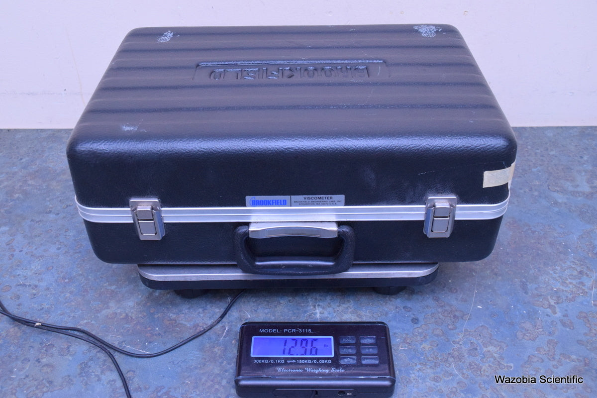 BROOKFIELD DIGITAL VISCOMETER MODEL DV-II CP 51 52