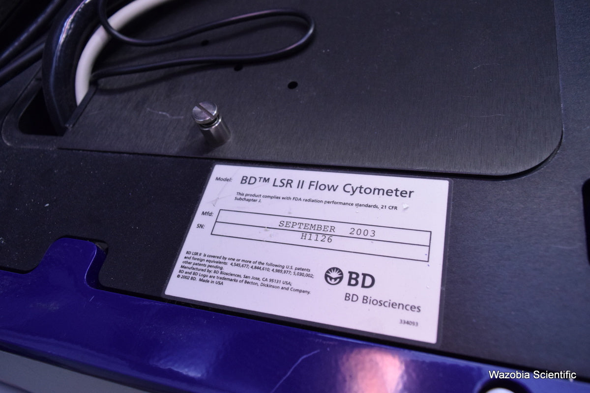 BD BIOSCIENCES LSR II FLOW CYTOMETER