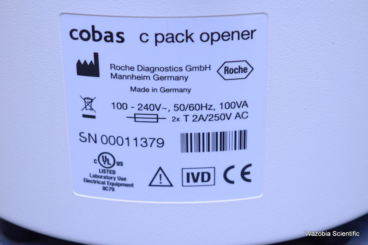 ROCHE COBAS C PACK OPENER