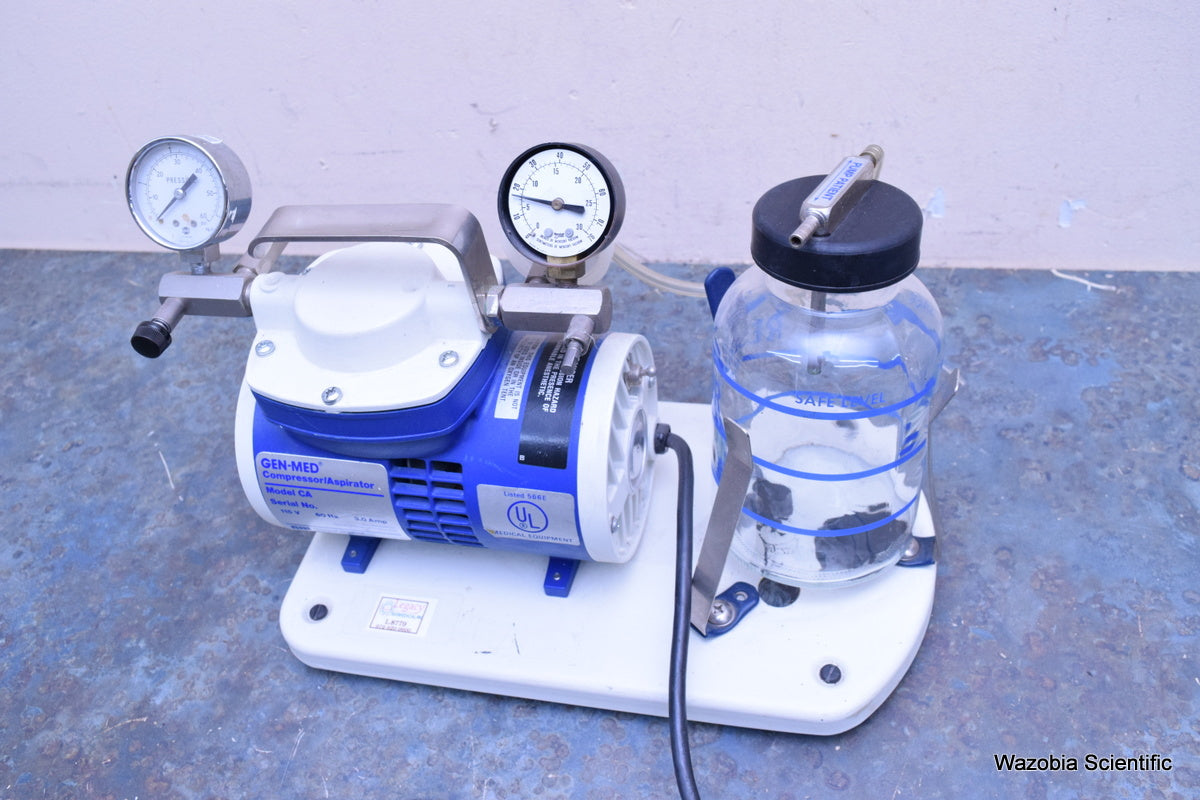 GEN-MED COMPRESSOR ASPIRATOR MODEL CA ASPIRATION VACUUM PUMP