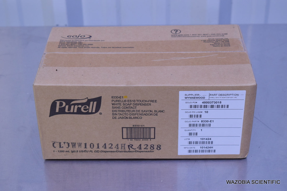 GOJO PURELL ES10 TOUCH FREE WHITE HAND SANITIZER DISPENSER 8330-E1, DISPENSER